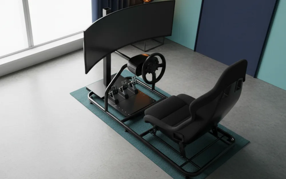 ARES WING Cockpit With Seat Review: 8020 Aluminum Profile Rig