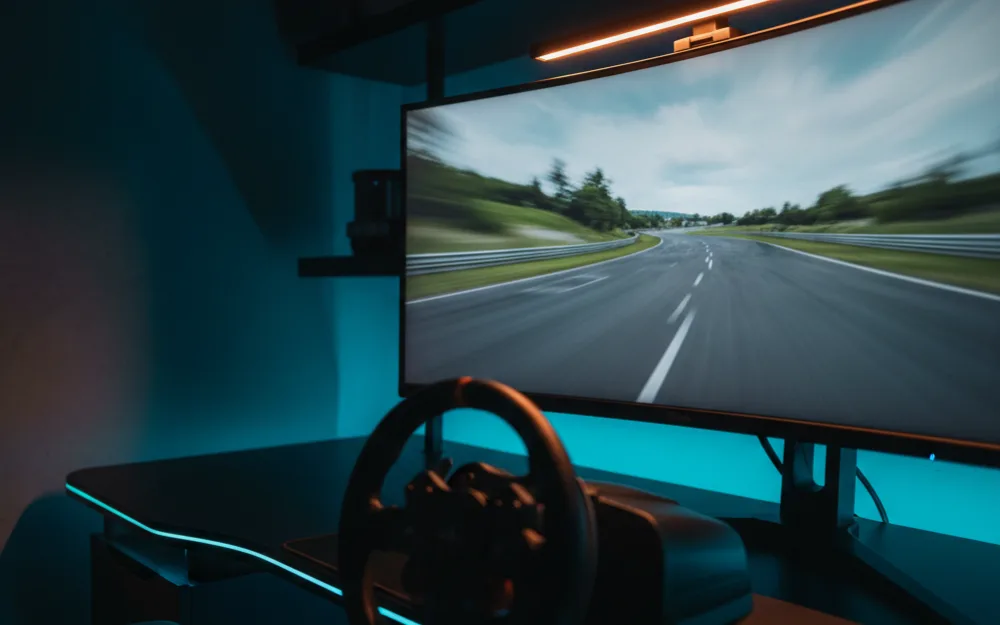 Best OLED Ultrawide Monitor for Sim Racing