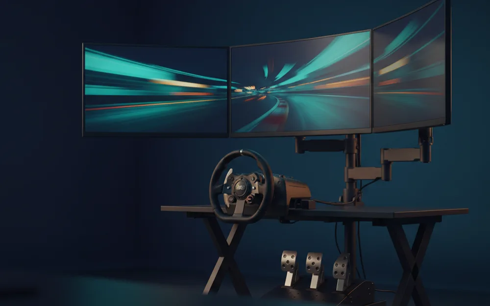 Best Triple Monitor Stand for Sim Racing: Steady Under Force Feedback (2026)