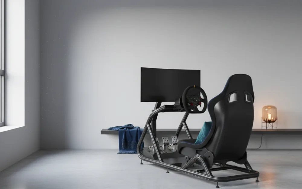 CAMMOO Sim Racing Cockpit Review: Monitor Mount Rig for Mid Budgets