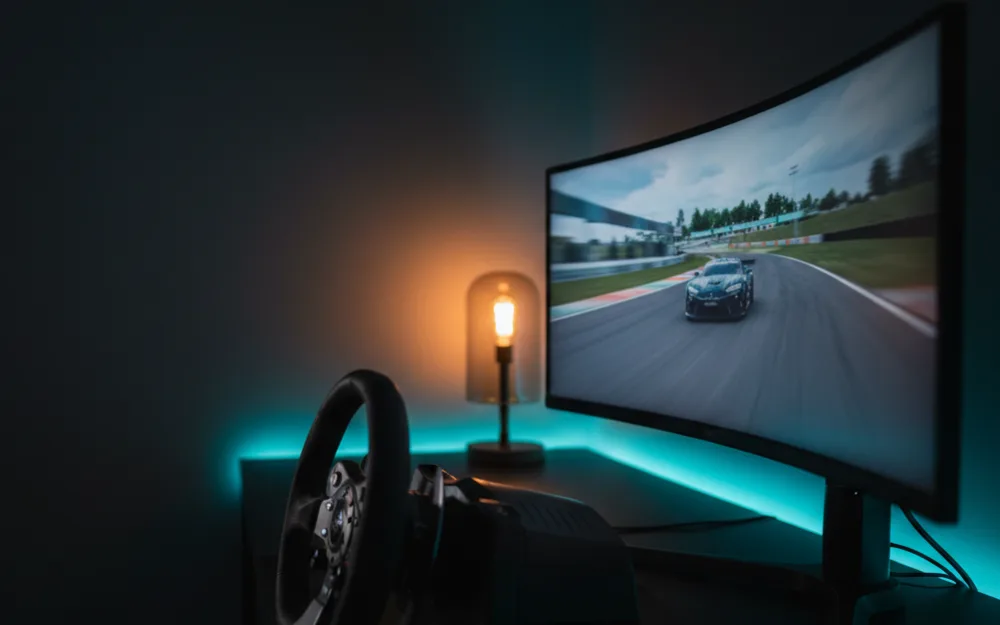 LG 45 Ultragear OLED Review: A 45 Inch Curved Wrap for Sim Racing