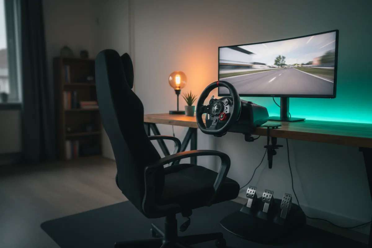 Best Sim Racing Setup for Small Spaces