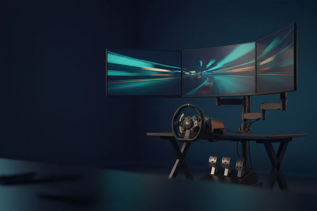 Best Triple Monitor Stand for Sim Racing: Steady Under Force Feedback (2026)
