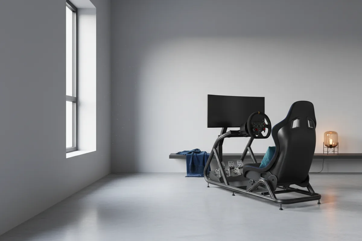 CAMMOO Sim Racing Cockpit Review: Monitor Mount Rig for Mid Budgets